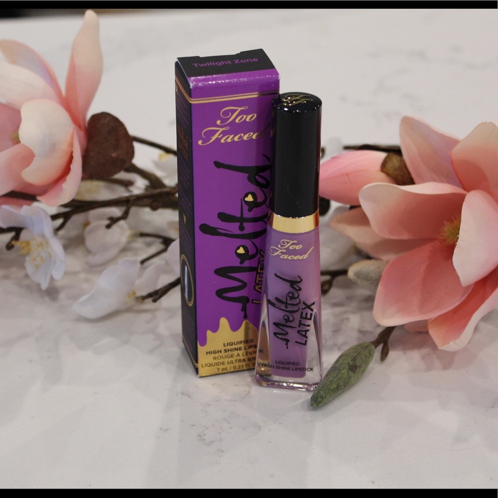 TooFaced Melted Latex Lipstick in Twilight Zone
